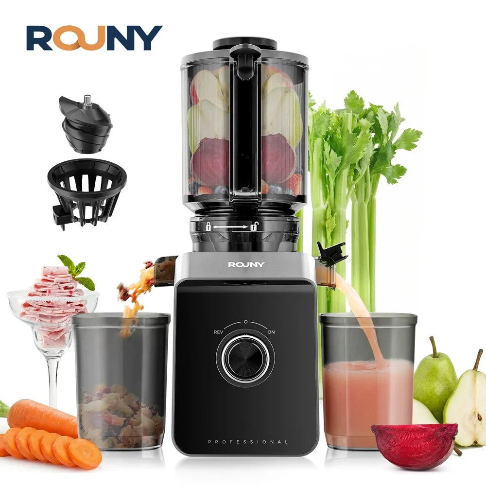 ROUNY Cold Press Slow Juicer