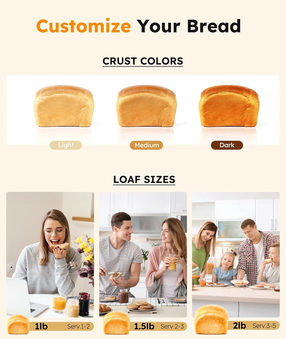Osipoto Automatic Bread Maker