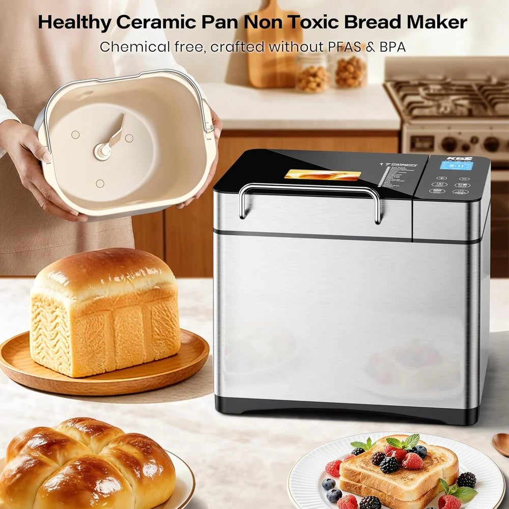 KBS Stainless Steel Bread Maker