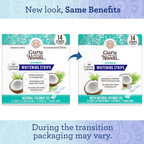 GuruNanda Teeth Whitening Strips