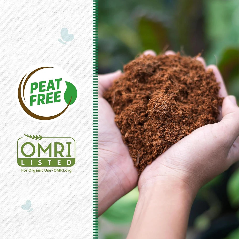 Organic Coconut Coir Expanding Soil