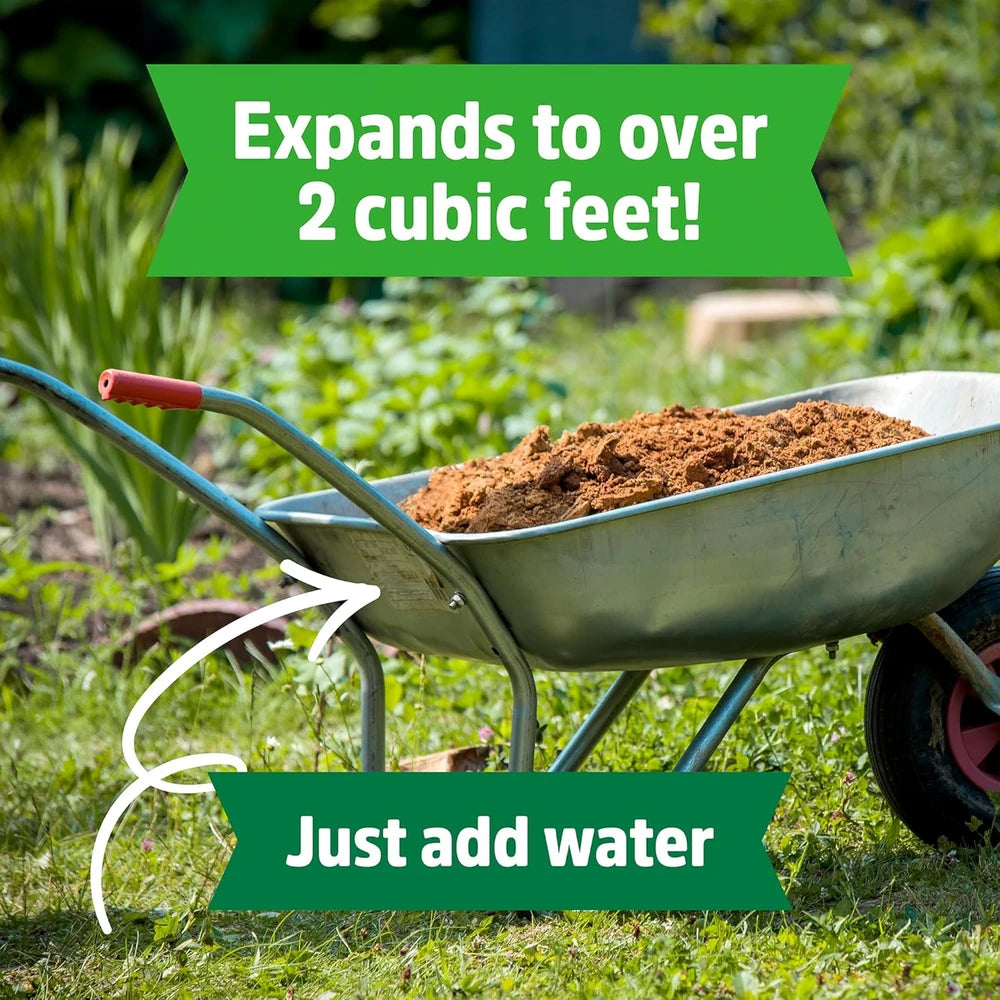 Organic Coconut Coir Expanding Soil