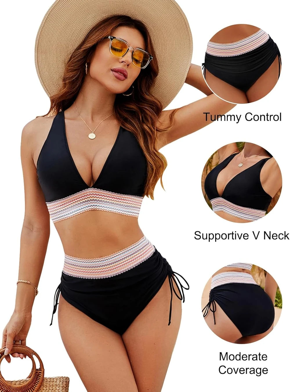 Blooming Jelly High Waisted Bikini